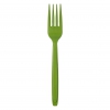 Veridian™ 6.5in compostable CPLA fork green