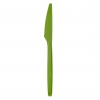 Veridian™ 6.5in compostable CPLA knife green