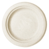 Nourish 6in Plate, Natural Molded Fiber