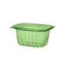 Veridian™ 16oz PLA two-piece deli container green