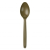 Veridian™ 6.5in compostable CPLA spoon brown