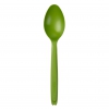 Veridian™ 6.5in compostable CPLA spoon green